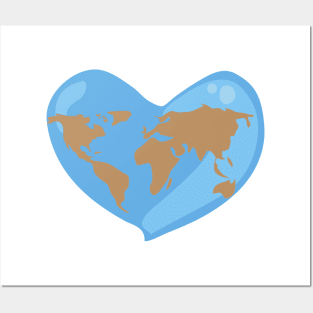 Love your world Posters and Art